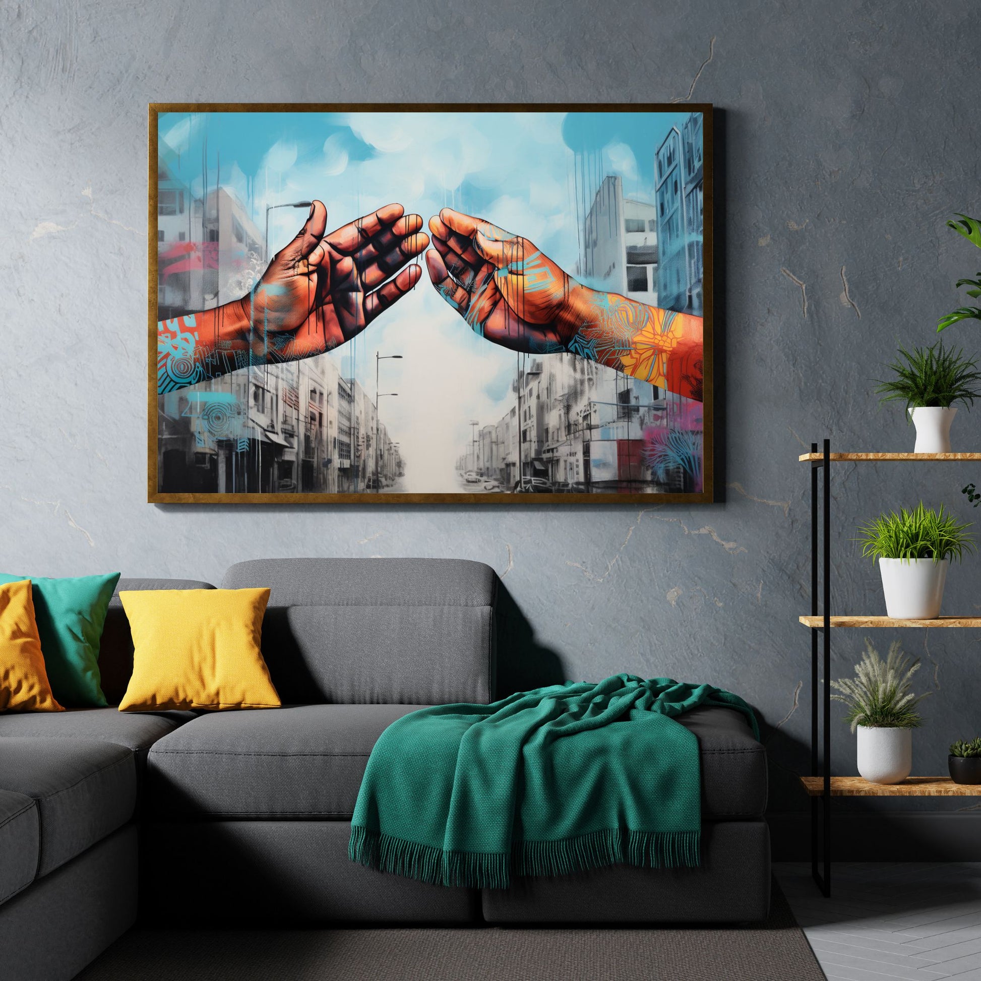 "URBAN SYNTHESIS: THE MEETING OF HANDS" 2