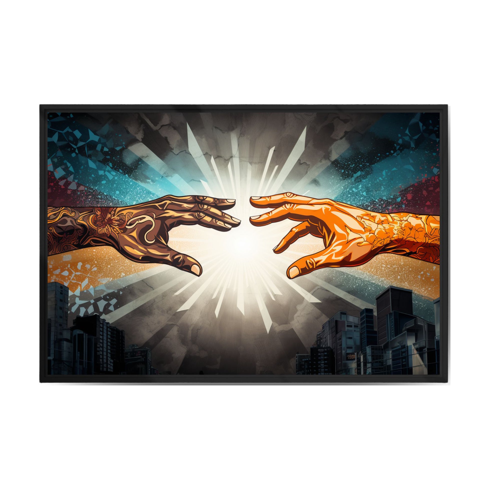 "URBAN SYNTHESIS: THE MEETING OF HANDS" 3