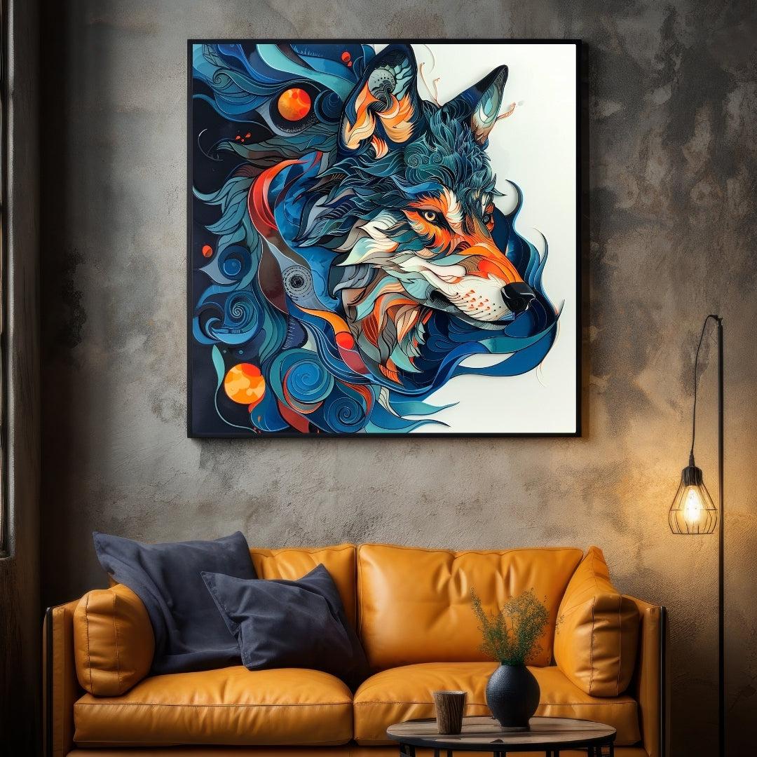 "WOLF COLOR EXPLOSION"