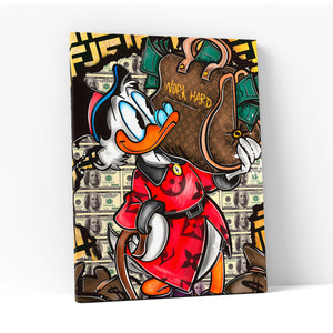 "WORK HARD DUCK"