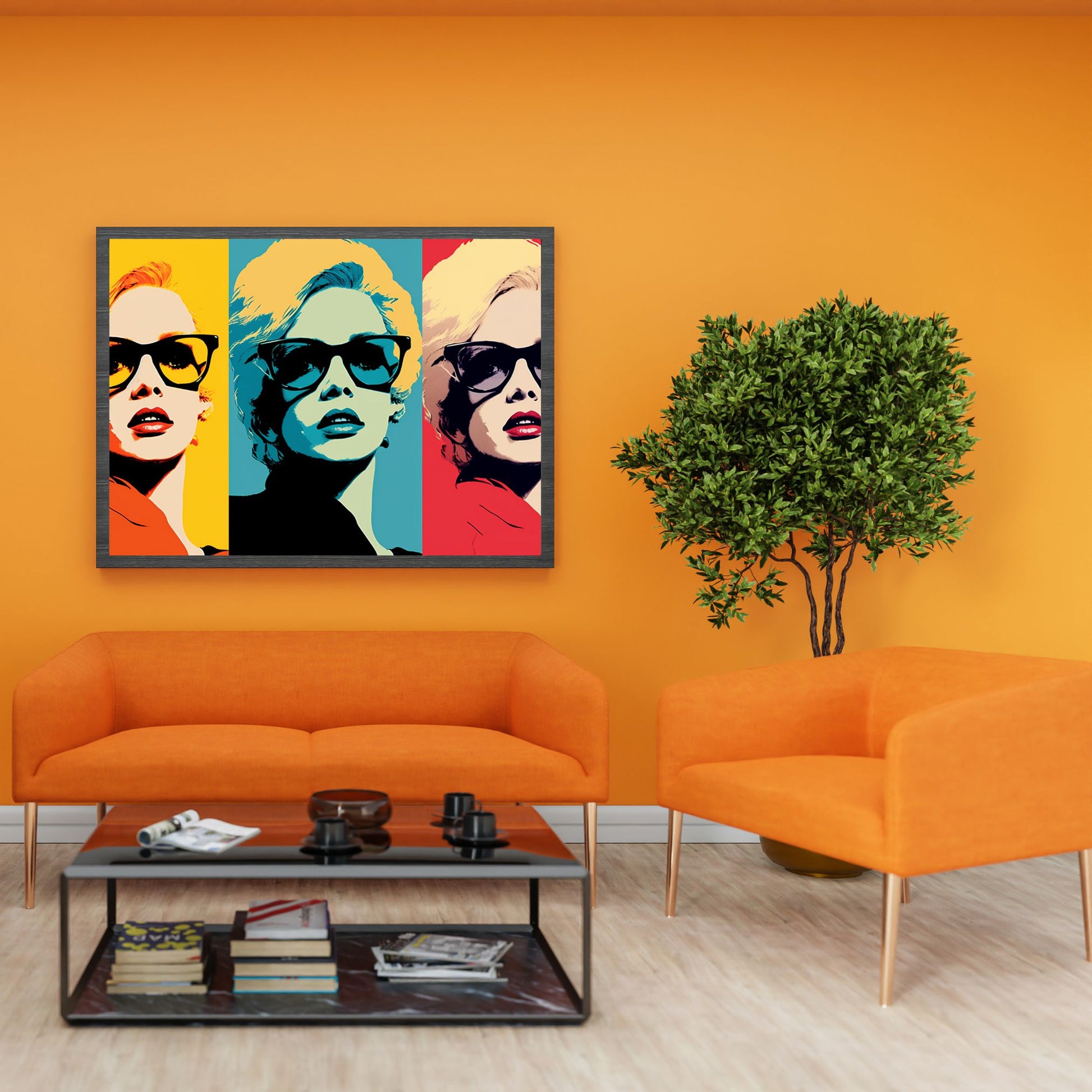 "WARHOL'S COLORFUL ICONS" 2