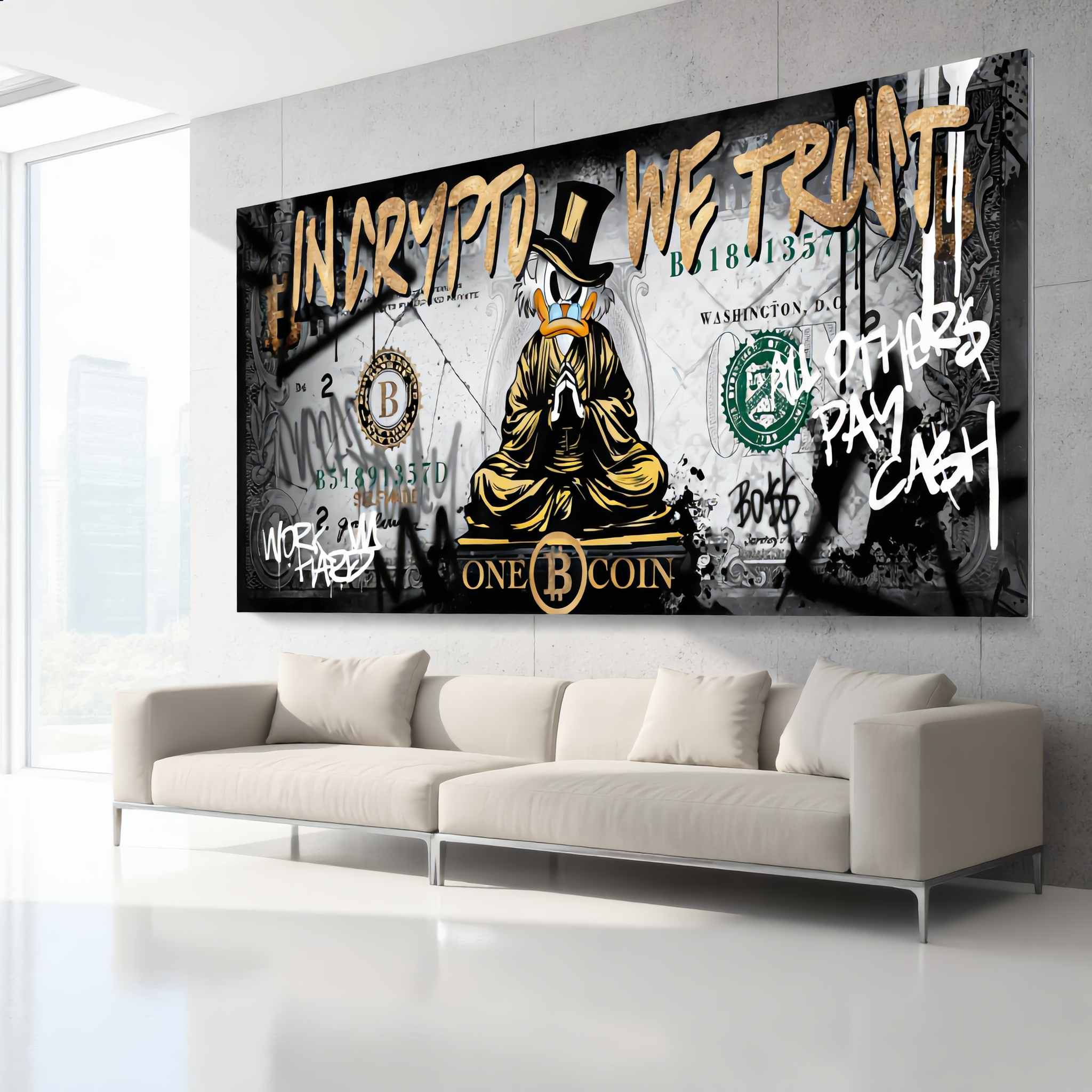 "IN CRYPTO WE TRUST"